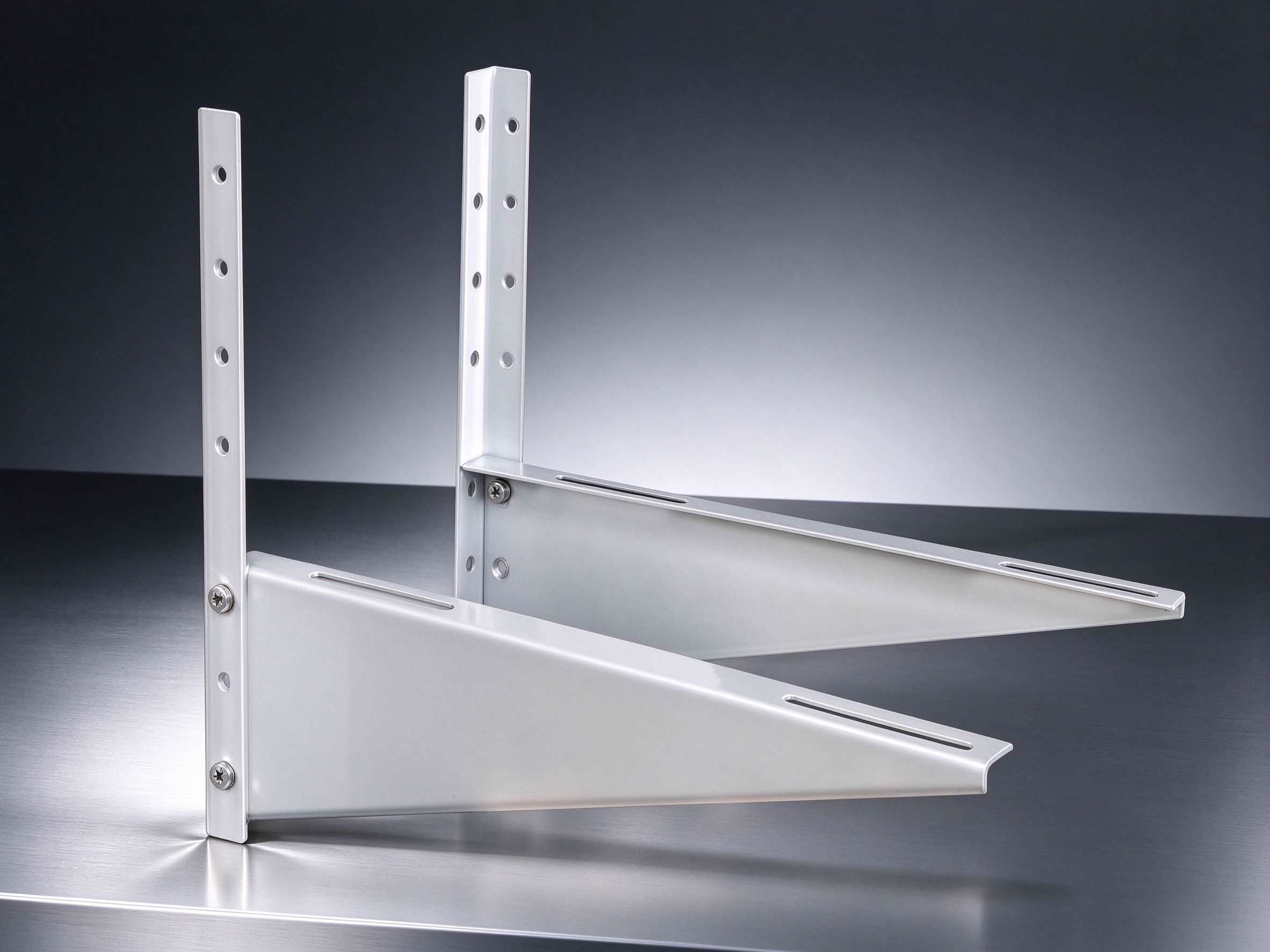 LB-2607 Powder-Coated AC Bracket
