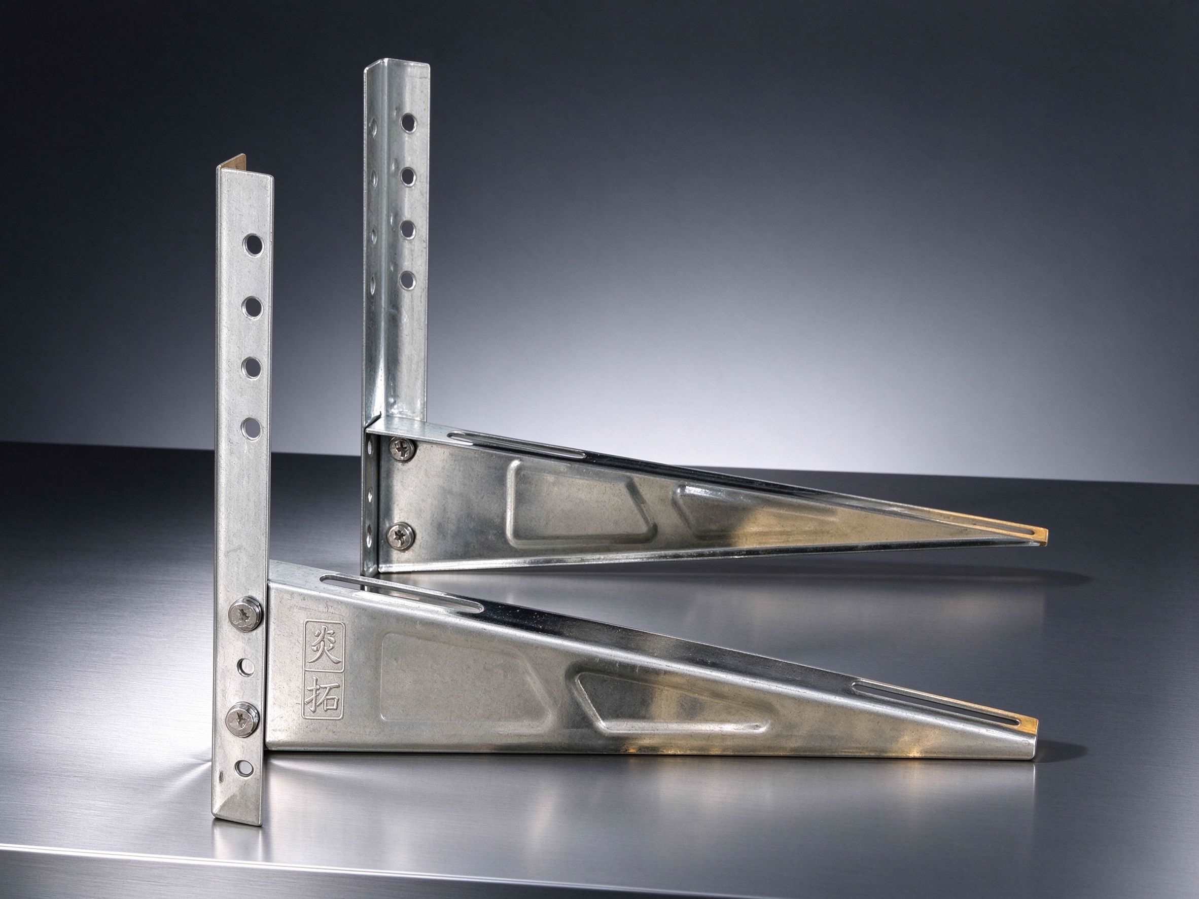 LB-2612 Bare Galvanized Steel AC Bracket